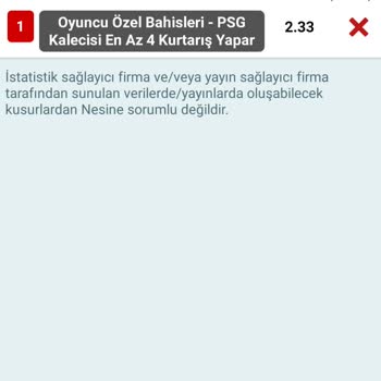 Nesine Uygulamasında Yanlış Kurtarış Sayısı Nedeniyle Kuponum Haksızca Kaybettirildi