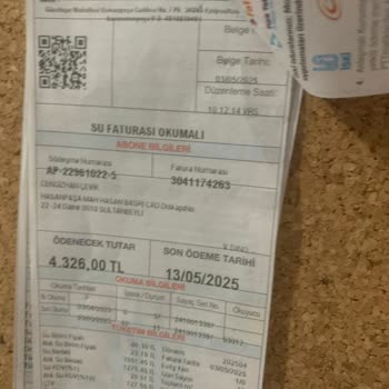 Fahiş Su Faturası Ve Haksız Atık Su Bedeli Şoku!