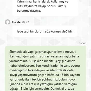 Galabet'te Oyun ve Yatırım Sorunları, Destek Alınamıyor