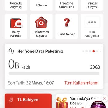 Aldığım Paketteki 40 GB İnternet Hakkım Eksik Çıktı