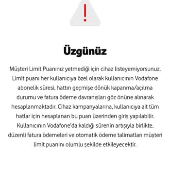 Faturalı Hatta Cihaz Alamama Ve Tutarsız Müşteri Temsilcisi Bilgilendirmesi