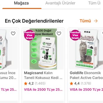 İndirimleriyakalayin Hepsiburada'da Uygun Fiyatlı Kedi Kumu Siparişim Gece İptal Edildi