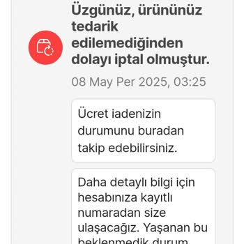 İndirimleriyakalayin Hepsiburada'da Uygun Fiyatlı Kedi Kumu Siparişim Gece İptal Edildi