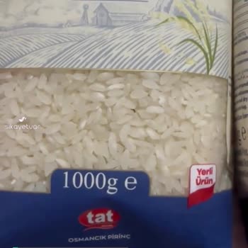 Tat Osmancık Pirinç Kurtlu