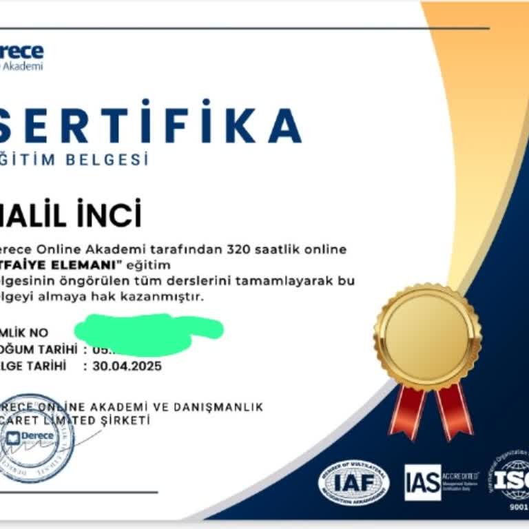 Onayım Olmadan Adıma Sertifika Düzenlendi Ve Ödeme Talep Edildi