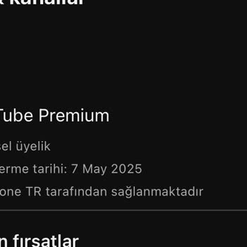 Faturadan Ücret Alındı, Youtube Premium Üyeliğim Aktif Değil