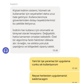 Yandex GO Fiyatlarında Tutarsızlık Ve Fahiş Ücretlendirme Sorunu