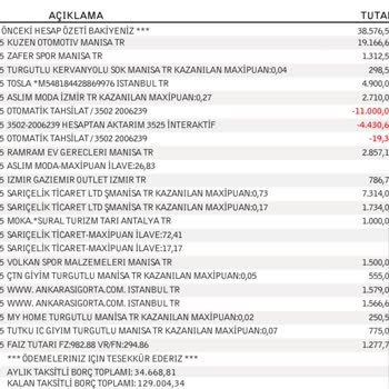 Tosla Kartımdan Bilgim Dışında 9800 TL Para Çekildi