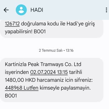 Haberim Olmadan Yapılan Yabancı Firma İşlemleri Ve Kart Güvenliği Endişesi