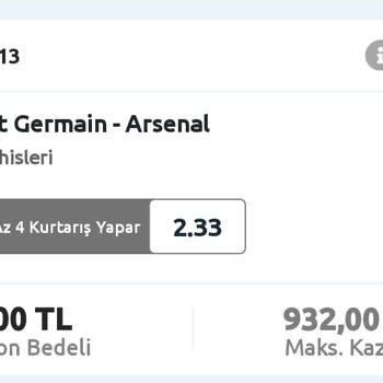 Bilyoner'de Doğru Kurtarış Sayısına Rağmen Bahis Kayıp Sayıldı