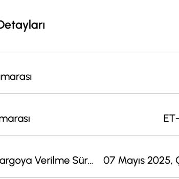 Siparişim Zamanında Kargoya Verilmedi