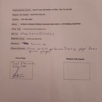Media Markt'tan Alınan Televizyonun Tekrarlayan Arızası Ve Sigorta Sürecinde Mağduriyet