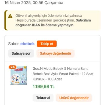 Aldığım Bebek Bezleri Sert Ve Sızdırıyor, Kullanamıyorum!