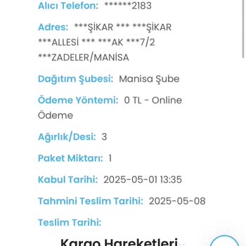 Kargo Şubede Bekletiliyor, Teslimat Süreci Uzuyor Ve Müşteri Hizmetleri Çözüm Sunmuyor