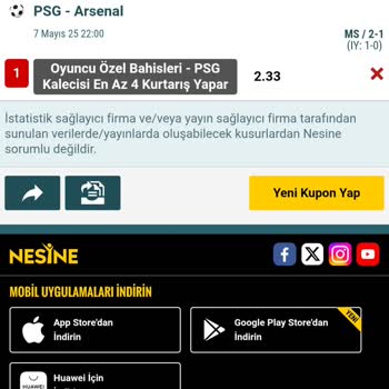 Nesine.com'da Bahis Sonuçlarında Hatalı İstatistik ve Mağduriyet