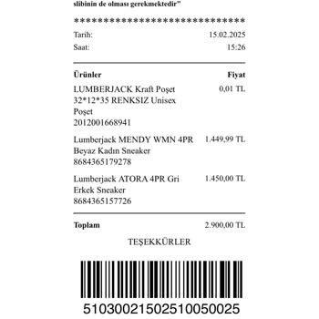 Lumberjack Ayakkabıda Kusur Görmezden Gelindi, Değişim Talebim Reddedildi