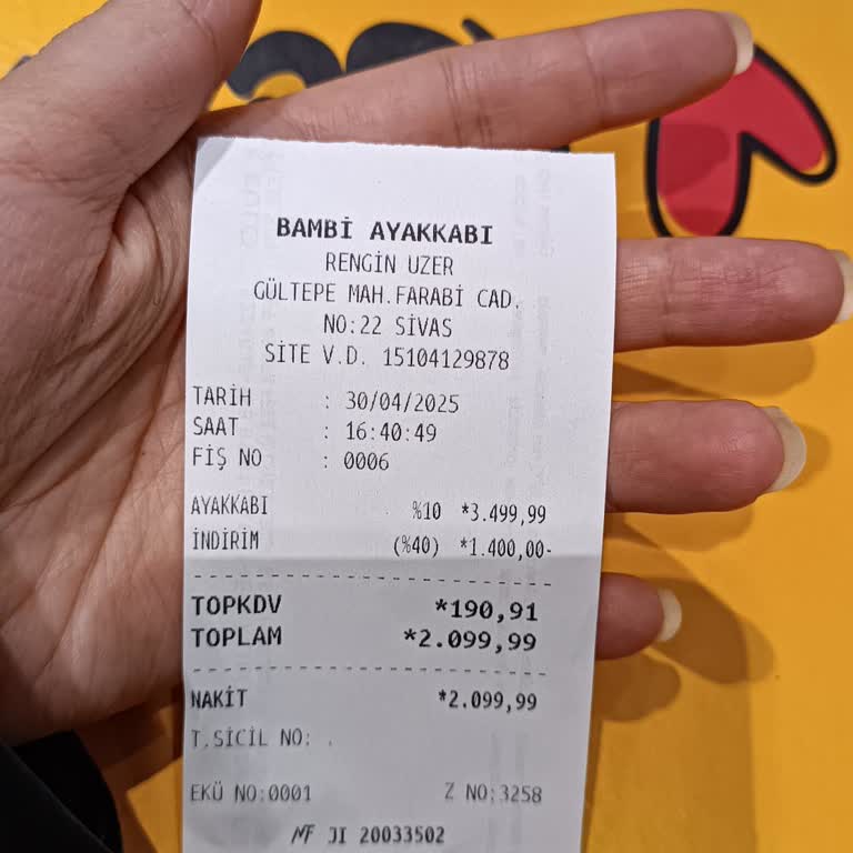 Bambi Sıva İva Park Mağazasında İade Sürecinde Yaşanan Oyalama Ve Mağduriyet