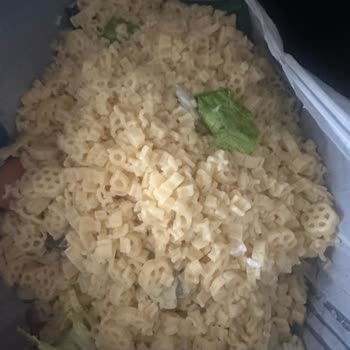 Aldığım Makarna Haşlanınca Parçalandı, Çöpe Atmak Zorunda Kaldım