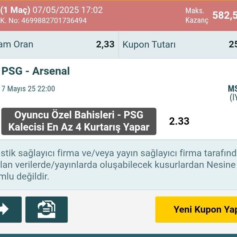 PSG Kalecisinin Kurtarışları Yanlış Sayıldı, Mağduriyet Yaşadım
