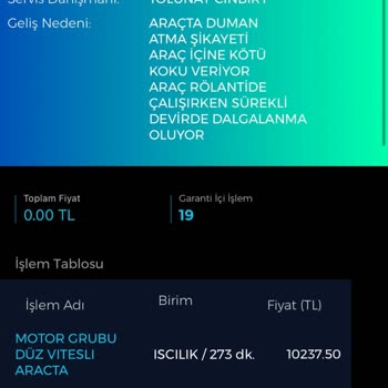 Fiat Servislerinde Çözülemeyen Araç Sorunları ve Sürekli Ücret Talepleri