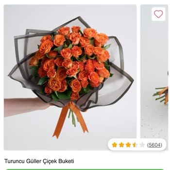 Gönderilen Çiçek Görseldekiyle Uyuşmuyor