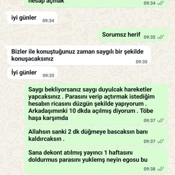 Canlı Destek Yetkilisinin Tarafsız Olmayan Ban Kararı