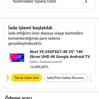 İade Edilen Televizyonun Bedeli 14 Gün Geçmesine Rağmen Ödenmedi