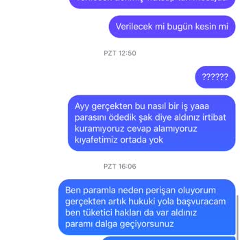 Siparişim Geç Gönderildi, Yanlış Ürün Geldi Ve İade Yapılmadı