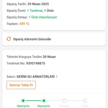 Siparişim Günlerdir Hazırlanamıyor Ve Satıcıya Ulaşamıyorum