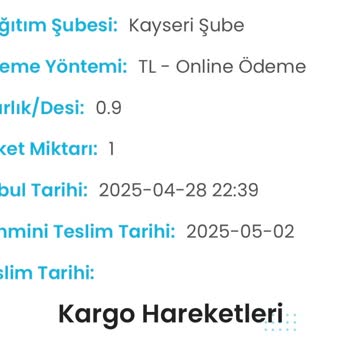 Kargom Yanlış İllere Gönderildi Teslimat Gecikti