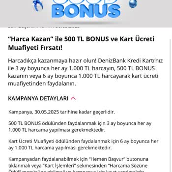 Kredi Kartı Aidatı Kesildi Kampanyaya Katılamıyorum