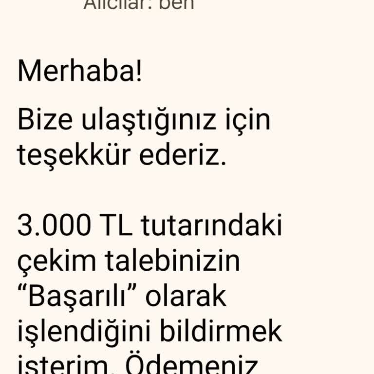 Yatırılan Paranın Hesaba Geçmemesi Ve Çekim Talebinin Gerçekleşmemesi