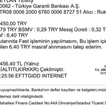 Verilen Reklam Sözleri Yerine Getirilmedi, Param Boşa Gitti