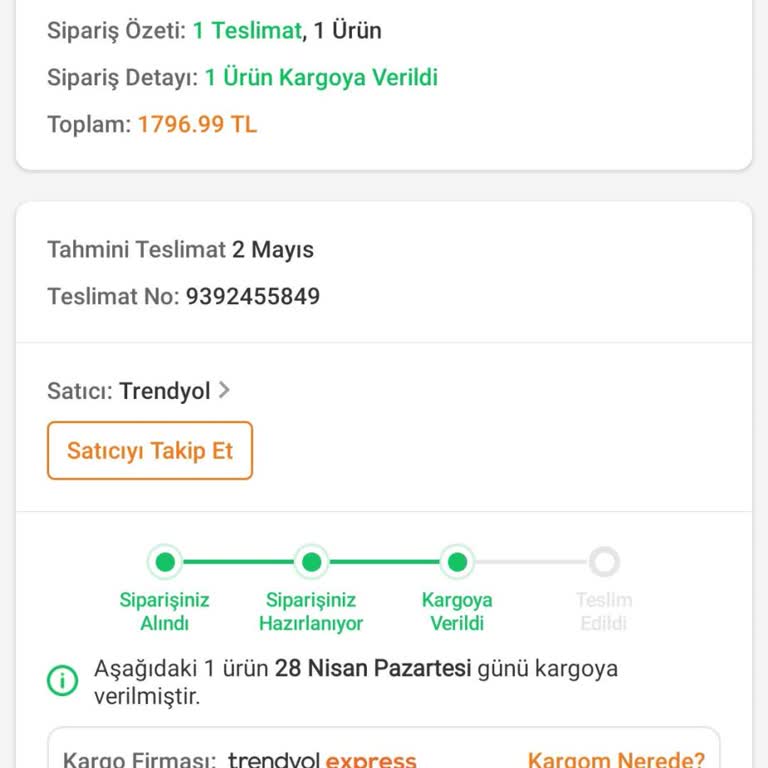 Kargom Ulaşmadı, Para İadesi Yapılmadı