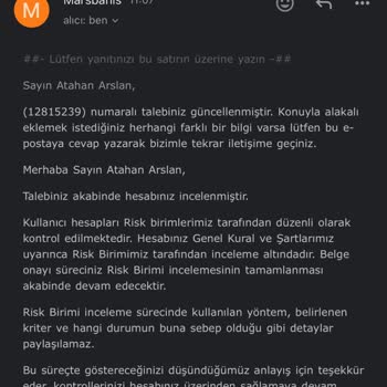 Marsbahis'te 205 Bin TL Ödeme 16 Gündür Face ID Onayı Bekliyor