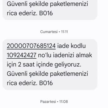 Kolay Gelsin Kargo Firmasının Sürekli Yanıltıcı Mesajları Ve Teslimat Sorunu