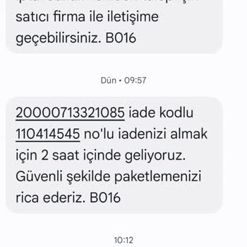 Kolay Gelsin Kargo Firmasının Sürekli Yanıltıcı Mesajları Ve Teslimat Sorunu
