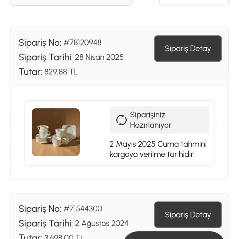 Karaca Home Siparişim 11 Gündür Kargoya Verilmiyor Müşteri Hizmetleri Çözüm Sunmuyor