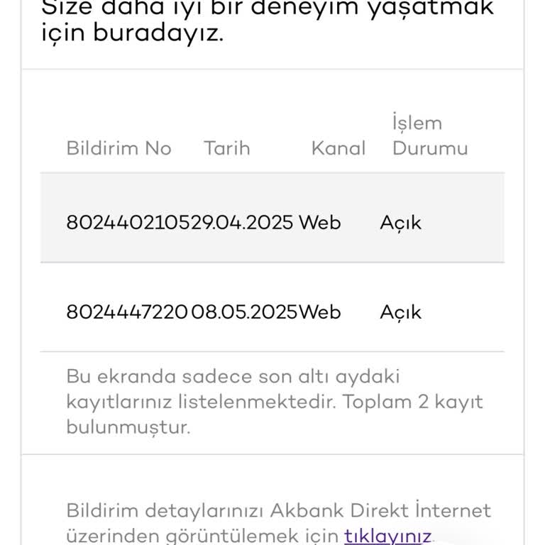 Akbank İstiklal Caddesi Şubesinden Geri Dönüş Ve İşlem Sorunu