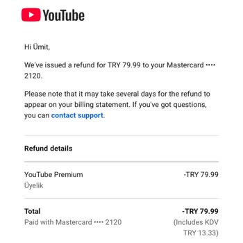 Yapı Kredi'den Provizyon İptali Sonrası Para İadesi Yapılmadı
