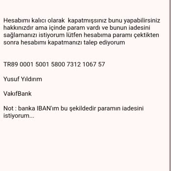 Payco Hesabım Kapalı, Param 8 Gündür İade Edilmiyor