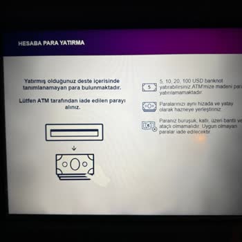 QNB Türkiye ATM'den Verilen Kusurlu Dolar Ve Müşteri Hizmetlerinde Geri Dönüş Sorunu