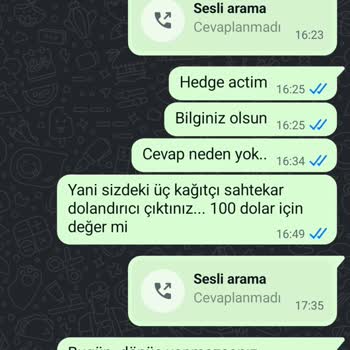 Yanıltıcı Yönlendirme Ve Riskli İşlemlerle Hesap Zararına Uğradım