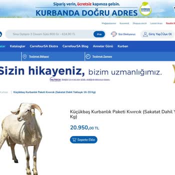 Kurbanlık Alımında Yaşanan Uygulama Sorunu Ve Yetersiz Müşteri Hizmeti