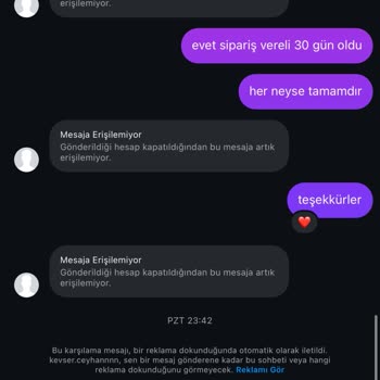 Sipariş Verilen Instagram Butiğinden Çantalar Gönderilmedi, Hesabım Engellendi