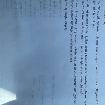 İade Sürecinde Haksız Red Ve Müşteri Mağduriyeti