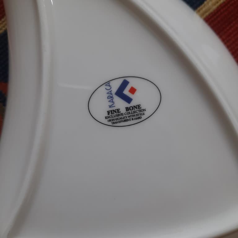 Karaca Züccaciye Porselenlerde Bone İbaresi Ve Kemik Kullanımı Endişesi!