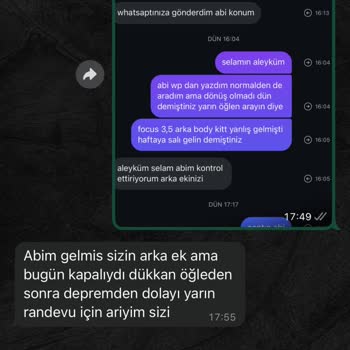Ürün Teslimatı Sonrası İlgisizlik Ve Sorumsuzluk