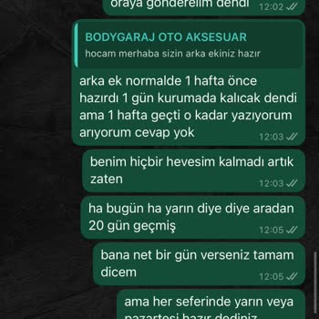 Ürün Teslimatı Sonrası İlgisizlik Ve Sorumsuzluk