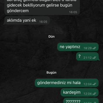 Ürün Teslimatı Sonrası İlgisizlik Ve Sorumsuzluk